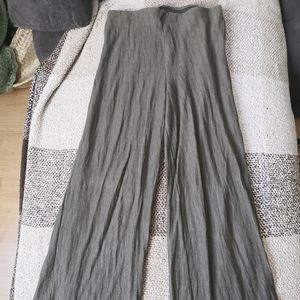 Zara boho wide leg pants